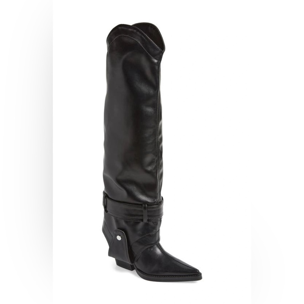 AZALEA WANG MATTY WESTERN STYLE 2 in 1
BOOT IN BLACK